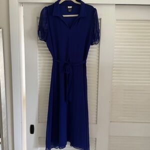 DKNY Dress 12 NWOT   Marine Blue